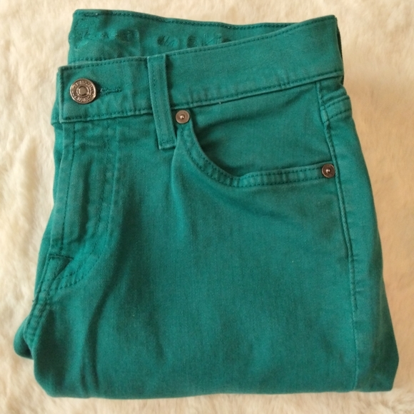 ✨7 For All Mankind ✨ Green Jeans - Picture 11 of 12